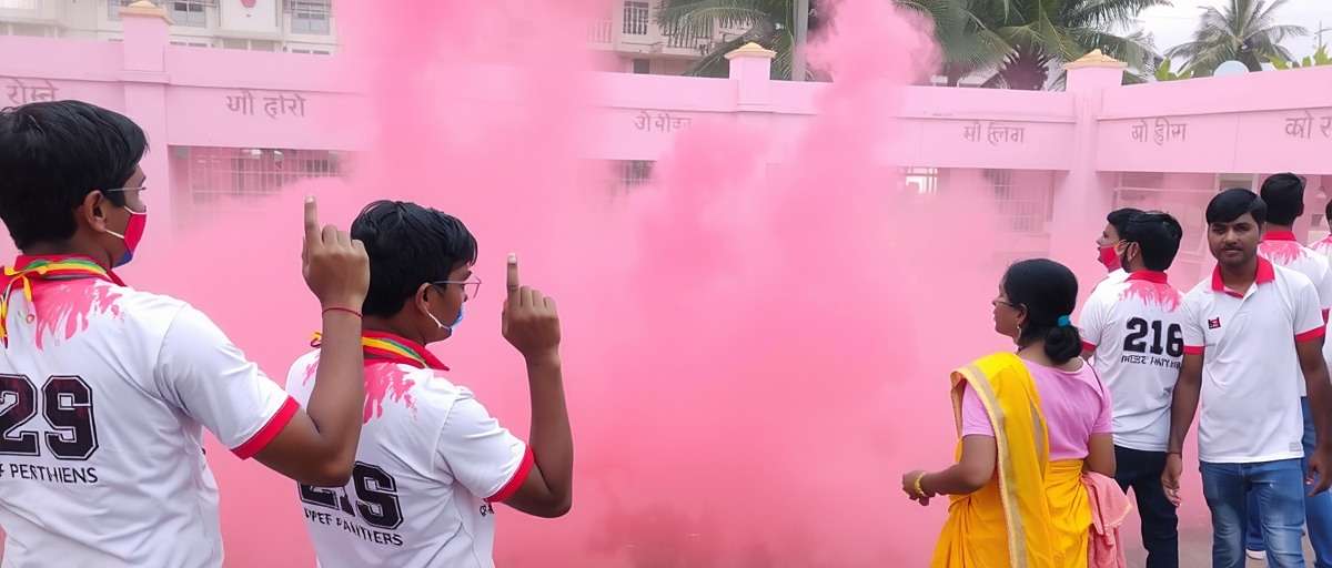 Pune Panthers Holi Festival Event Pune Panthers Holi event with colorful gameplay elements and traditional Indian celebrations